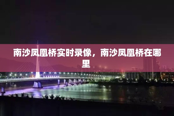 南沙凤凰桥实时录像，南沙凤凰桥在哪里 