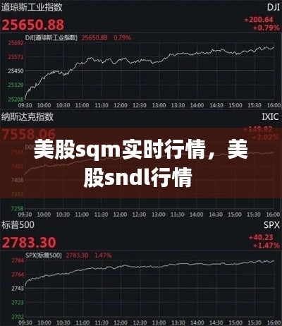 美股sqm实时行情，美股sndl行情 