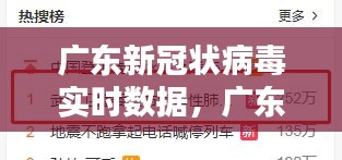 广东新冠状病毒实时数据，广东新冠状病毒实时数据图 
