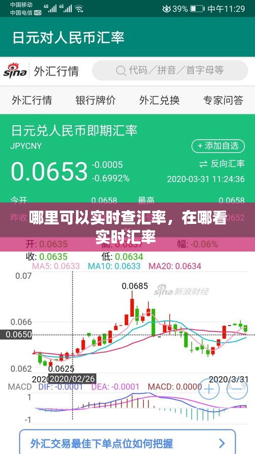 哪里可以实时查汇率，在哪看实时汇率 