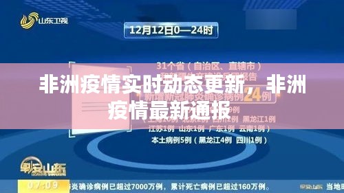 非洲疫情实时动态更新，非洲疫情最新通报 