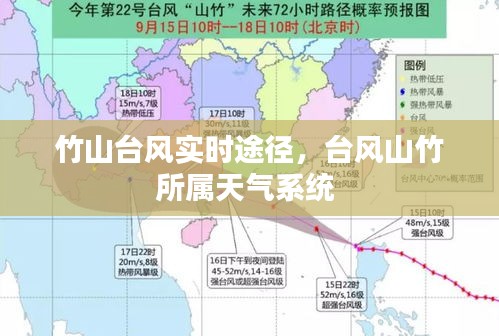 竹山台风实时途径，台风山竹所属天气系统 