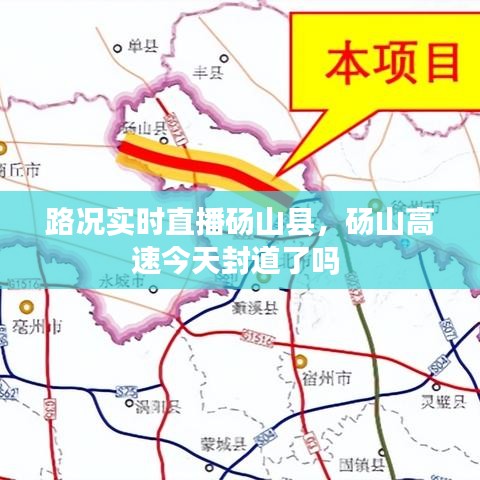 路况实时直播砀山县，砀山高速今天封道了吗 