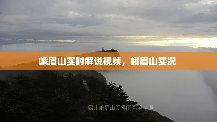 峨眉山实时解说视频，峨眉山实况 