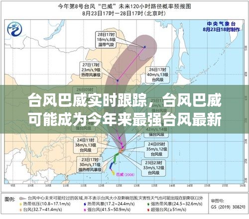 台风巴威实时跟踪，台风巴威可能成为今年来最强台风最新消息 