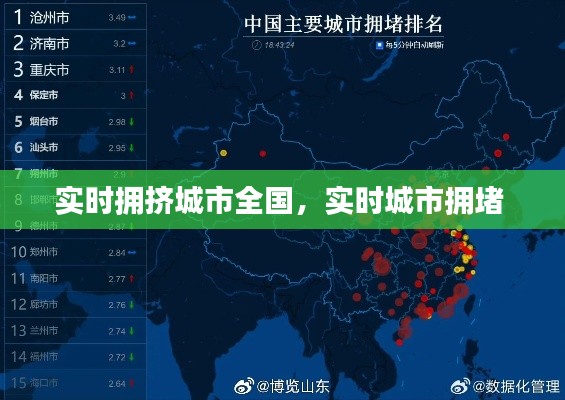 实时拥挤城市全国，实时城市拥堵 