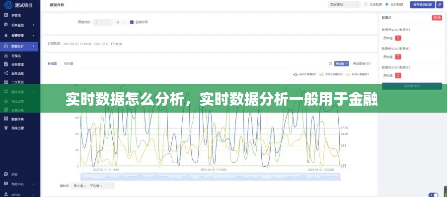 实时数据怎么分析，实时数据分析一般用于金融 