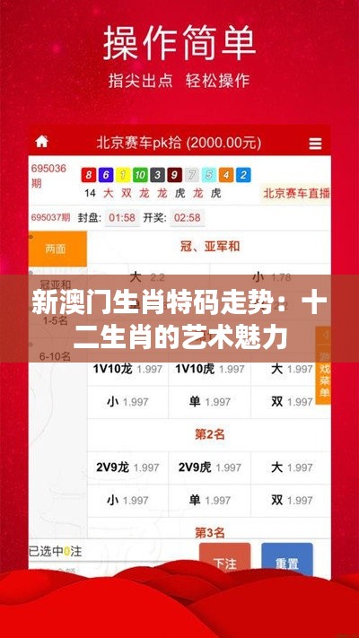 新澳门生肖特码走势：十二生肖的艺术魅力