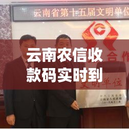 云南农信收款码实时到账，云南省农村信用社收款码 