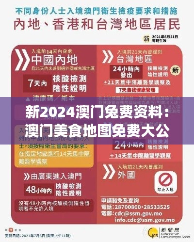新2024澳门兔费资料：澳门美食地图免费大公开