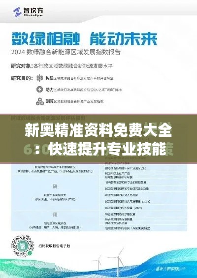 新奥精准资料免费大全：快速提升专业技能