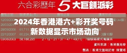 2024年香港港六+彩开奖号码 新数据显示市场动向