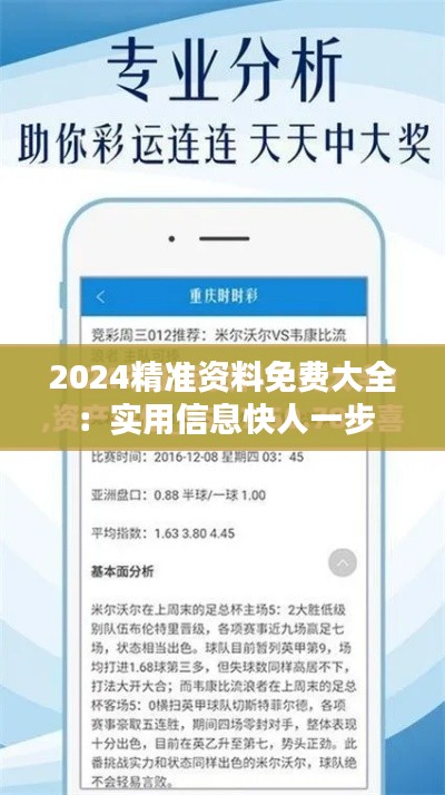 2024精准资料免费大全：实用信息快人一步