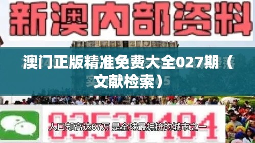 澳门正版精准免费大全027期（文献检索）