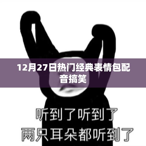 12月27日表情包配音狂欢，笑翻全场！