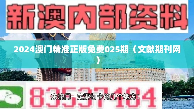 2024澳门精准正版免费025期（文献期刊网）