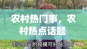 农村热门事，农村热点话题 
