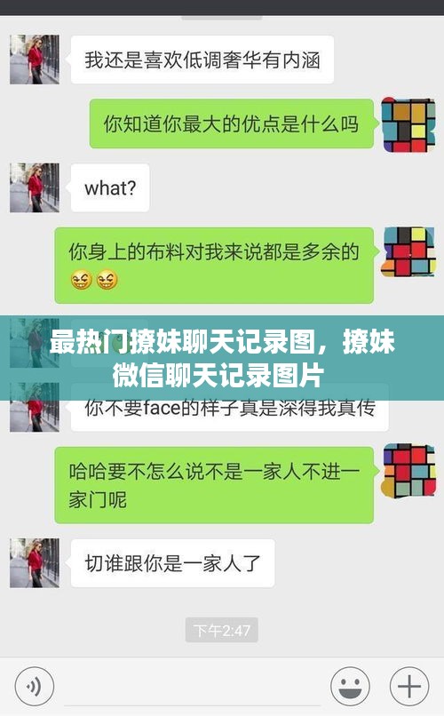 最热门撩妹聊天记录图，撩妹微信聊天记录图片 