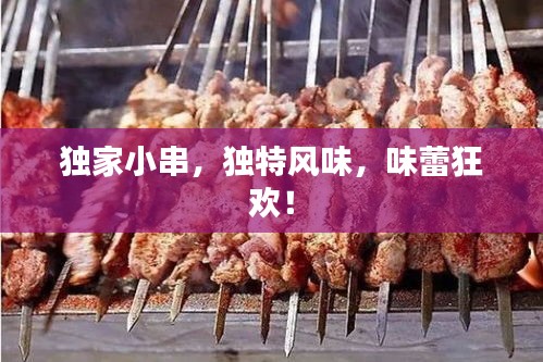 独家小串，独特风味，味蕾狂欢！