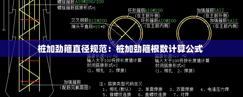 桩加劲箍直径规范：桩加劲箍根数计算公式 
