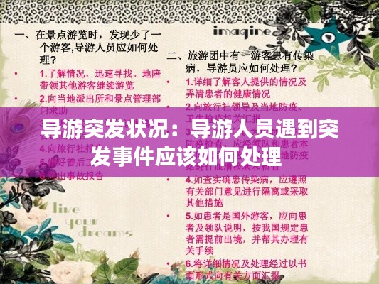 导游突发状况：导游人员遇到突发事件应该如何处理 