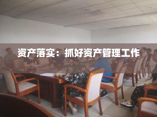 资产落实：抓好资产管理工作 