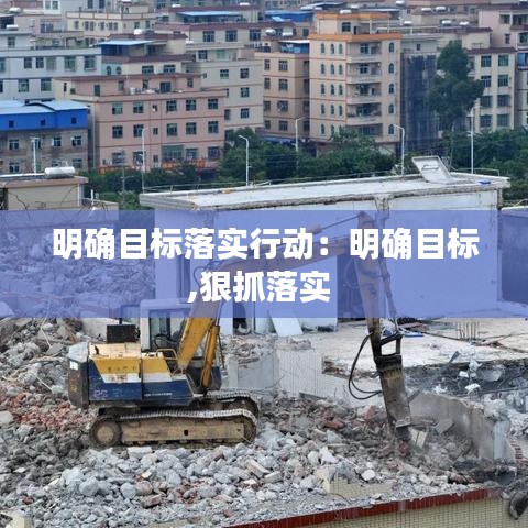 明确目标落实行动：明确目标,狠抓落实 