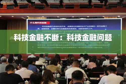 科技金融不断：科技金融问题 