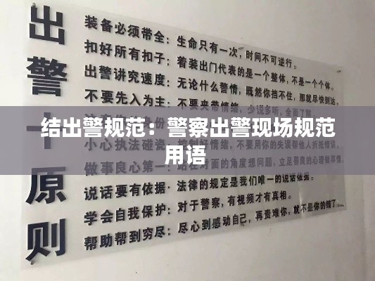 结出警规范：警察出警现场规范用语 