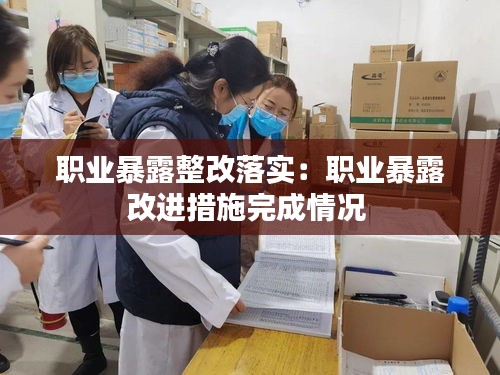 职业暴露整改落实：职业暴露改进措施完成情况 
