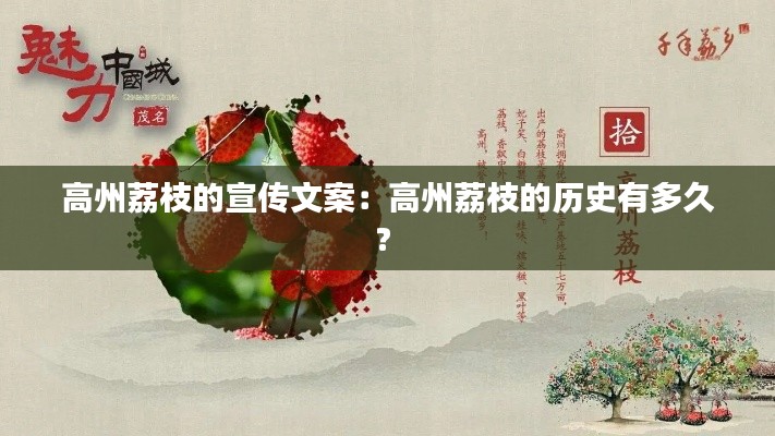 高州荔枝的宣传文案：高州荔枝的历史有多久? 