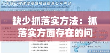 缺少抓落实方法：抓落实方面存在的问题 