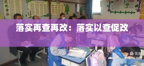 落实再查再改：落实以查促改 
