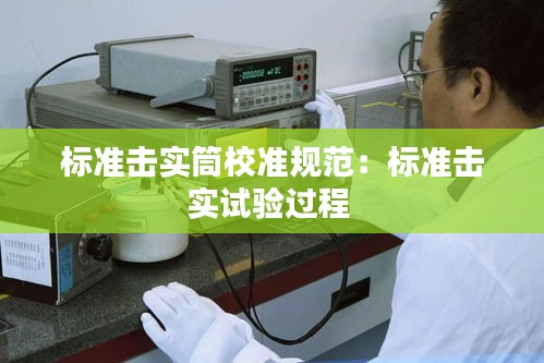 标准击实筒校准规范：标准击实试验过程 