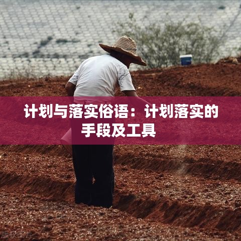 计划与落实俗语：计划落实的手段及工具 