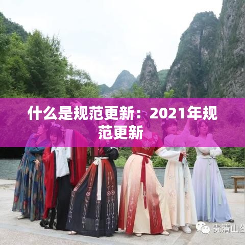 什么是规范更新：2021年规范更新 