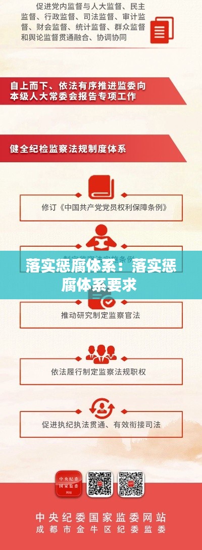 落实惩腐体系：落实惩腐体系要求 