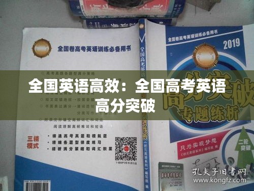 全国英语高效：全国高考英语高分突破 
