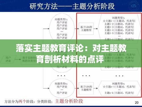 落实主题教育评论：对主题教育剖析材料的点评 