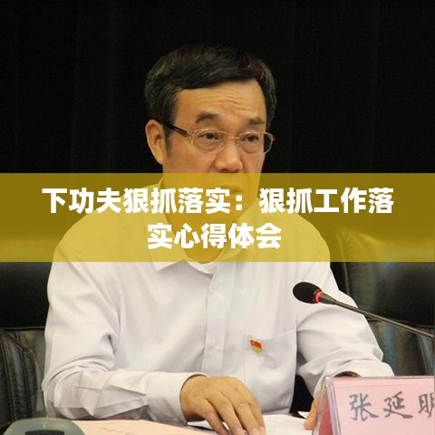 下功夫狠抓落实：狠抓工作落实心得体会 