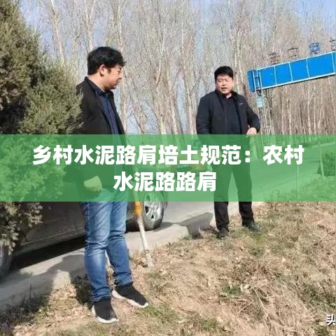 乡村水泥路肩培土规范：农村水泥路路肩 