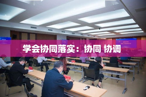 学会协同落实：协同 协调 