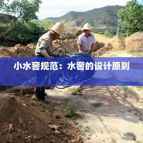 小水窖规范：水窖的设计原则 