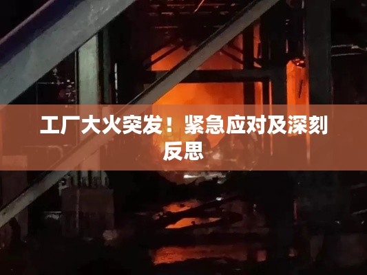 工厂大火突发！紧急应对及深刻反思