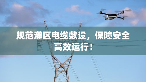 规范灌区电缆敷设，保障安全高效运行！