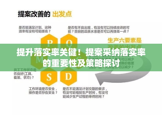 提升落实率关键！提案采纳落实率的重要性及策略探讨