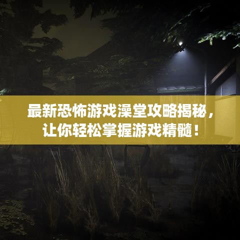 最新恐怖游戏澡堂攻略揭秘，让你轻松掌握游戏精髓！