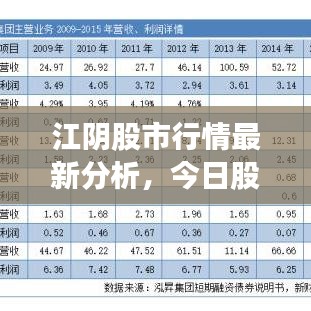 江阴股市行情最新分析，今日股价走势揭秘
