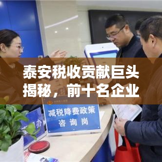 泰安税收贡献巨头揭秘，前十名企业榜单揭晓！