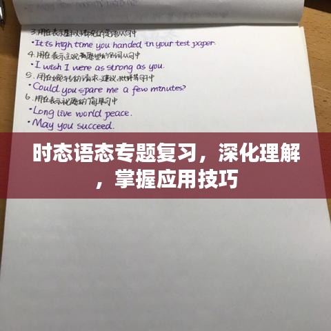 时态语态专题复习，深化理解，掌握应用技巧